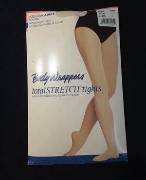 Body Wrappers totalSTRETCH tights Theatrical Pink Size L-XL